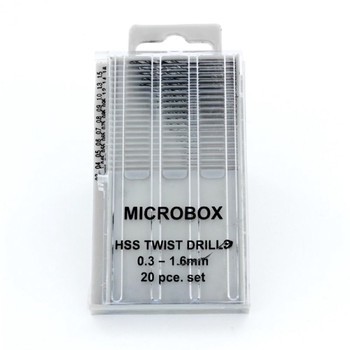 Microbox Drill Set 0.3-1.6mm (20) (PDR4001)