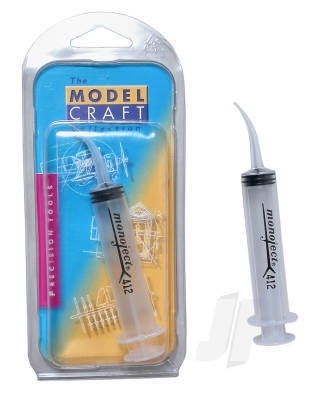 12ml Curved Syringe incl. Tip (Pol1012/C)
