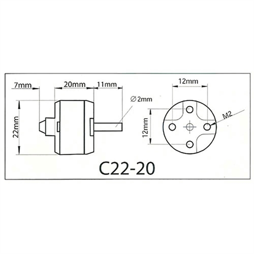 ROXXY BL Outrunner C22-20-20