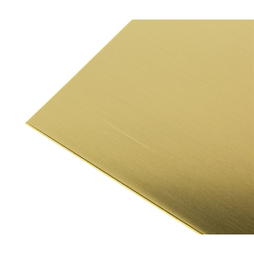 .040in 6x12in Brass Sheet
