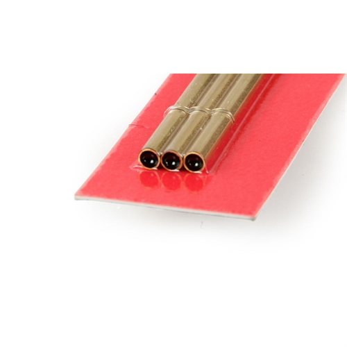 3.5mmx1m Round Brass Tube, .225in Wall