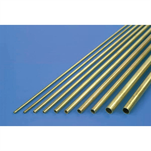 8ga ID SWG 12in Brass Tube 1 pcs