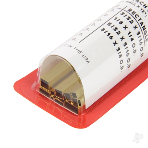 Brass Tubing Assortment Square amp Rectangle 11 pcs