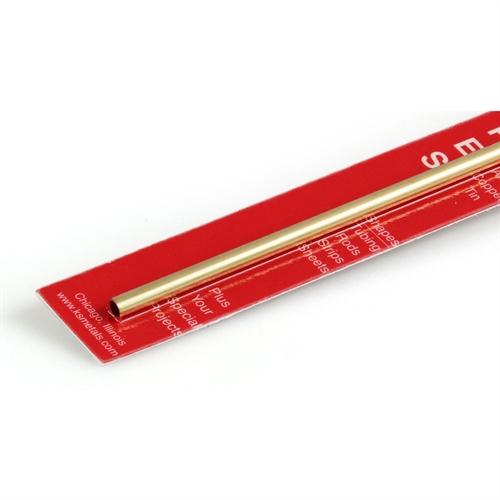 316x12in Round Brass Tube 014in Wall
