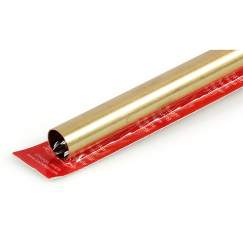 2132x12in Round Brass Tube 014in Wall