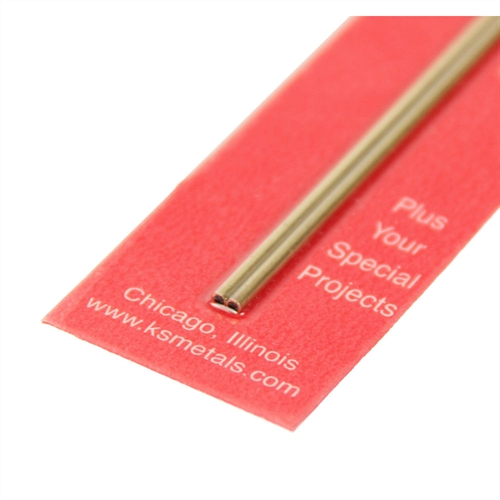 116x12in Round Brass Tube 006in Wall 2pcs
