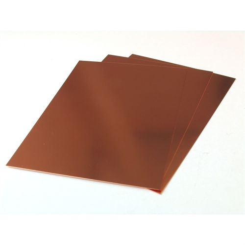 .016x7x5in Copper Sheet (3pcs)