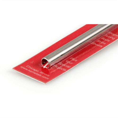 516x12in Round Stainless Steel Tube 028in Wall