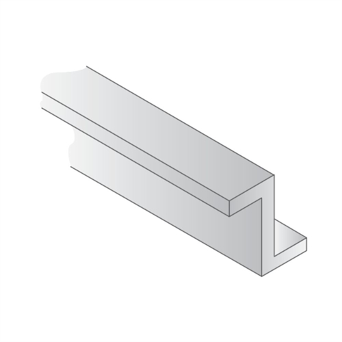 14in (35cm) Z-Channel .080in (2.0mm) (20 per pack)