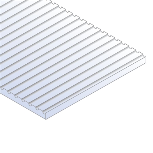 [12067] 12"" x 24"" Car Siding .020"" Thick (1 sheet per pack)