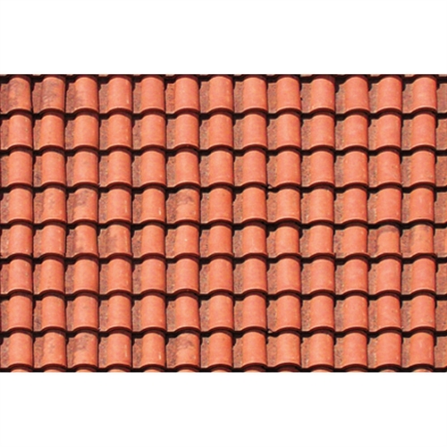 Spanish Tile, 1:100, HO-Scale, (2 per pack)