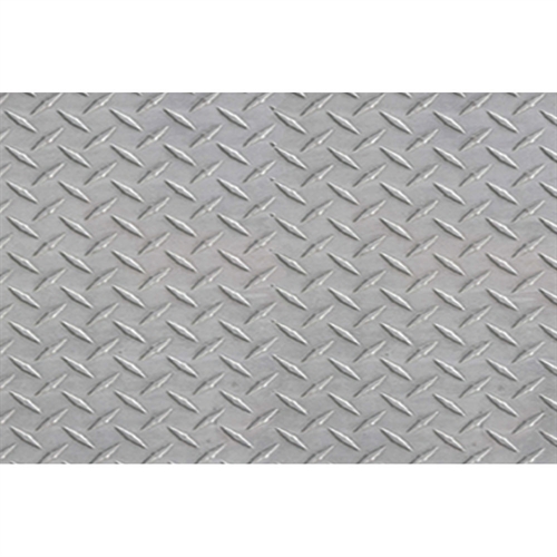 Diamond Plate, 1:16, Live Steam Scale, (2 per pack)