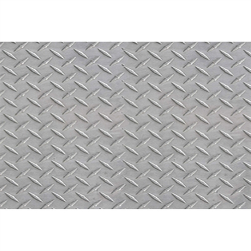 97449 Diamond Plate, 1/100, HO-Scale, (2 per pack)