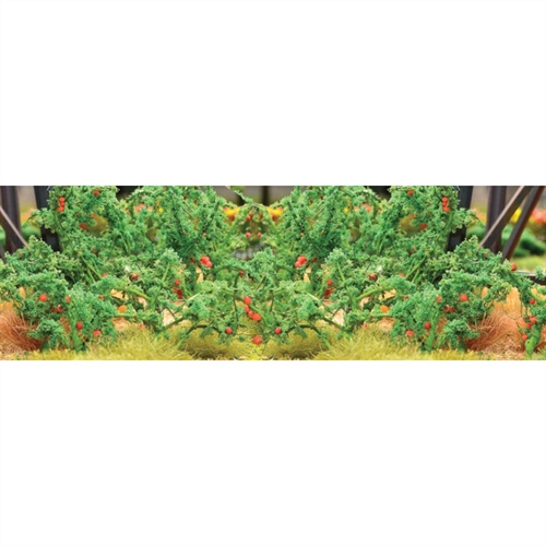 95525 Tomatoes, 3/4"" Tall, HO-Scale, (18 per pack)