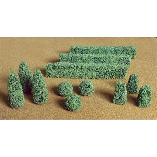 95585 Boxwood Plant, O-Scale, (15 per pack)