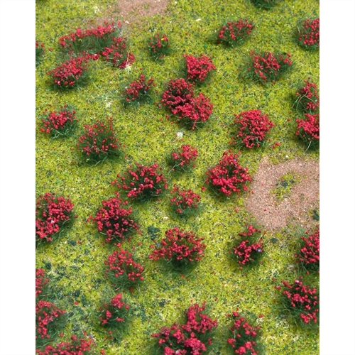 95604 Flowering Meadow Red, 5"" x 7"", Sheet