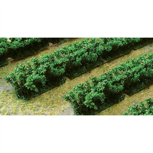 95615 HedgeRows, 3/4"" x 1"" x 6"", HO-scale, (4 per pack)