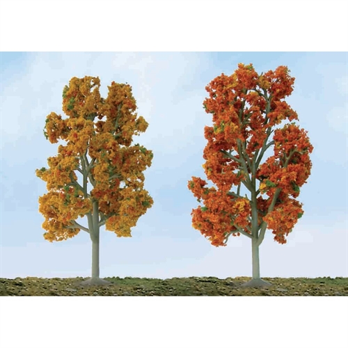 Scenic Fall Sycamore, 2.5in-3.5in, N-Scale, (8 per pack)