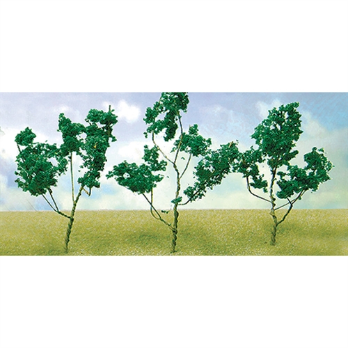 Medium Green Foliage Branches, 1.5in to 3in, (60 per pack)