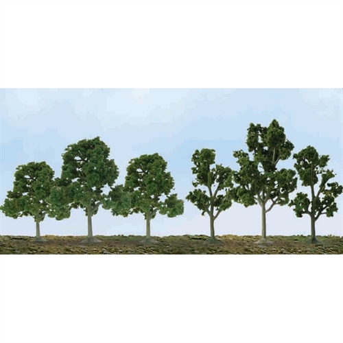 92120 Deciduous Sycamore, 2.5"" to 4.5"", N to HO-Scale, (40 per pack)