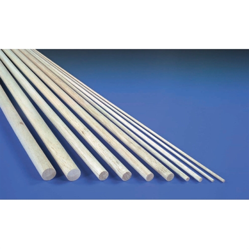 16mm (5/8in) 930mm Balsa Dowel