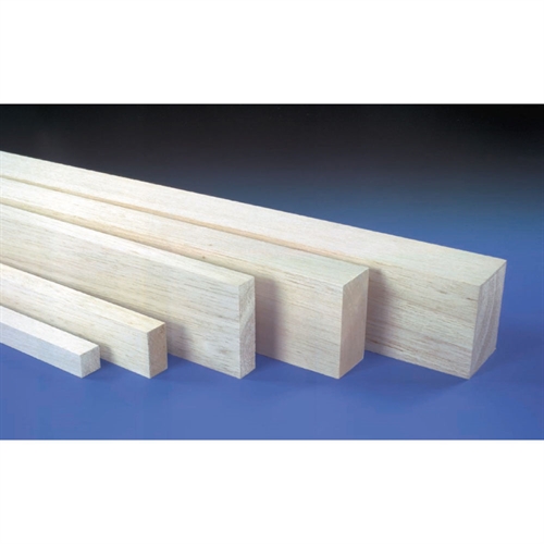 2x2in 36in Block Balsa