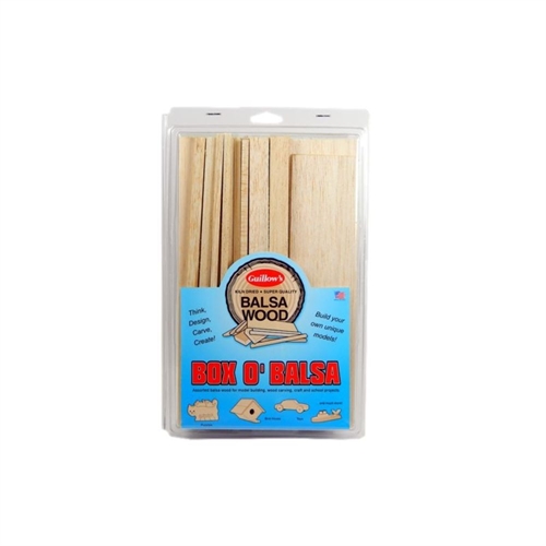 Box O'Balsa, Small (random sizes, 1 lb box)