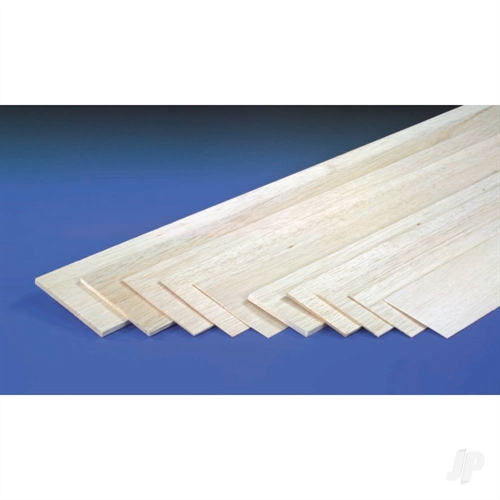 1/4in 6in Sheet Balsa (36in long)