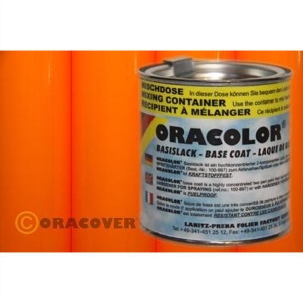 ORACOLOR 2-K-Elastic Varnish Fluorescent Signal Orange (160ml)
