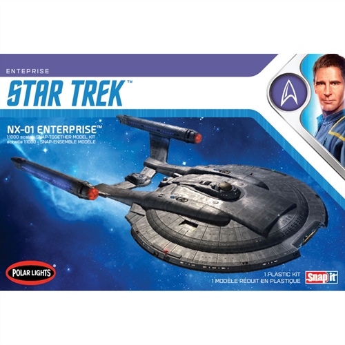 Star Trek NX-01 Enterprise Snap 2T