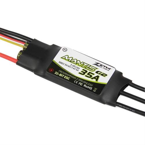 Mantis 35A SBEC ESC G2 (2-4 Cells)