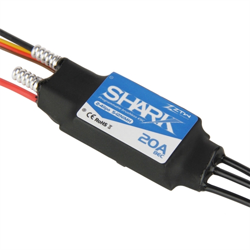 Shark Marine 20A BEC ESC 2-4 LiPo Water-cooled