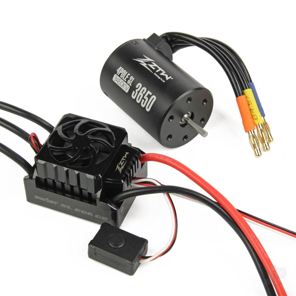 Beast SL 60A G2 ESC Combo (3650 3450KV Motor) (2-3 Cells)