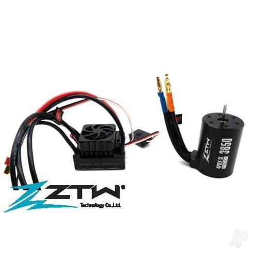 Beast SL 50A G2 ESC Combo + Prog Card (3650 2950KV Motor) (2-3 Cells)