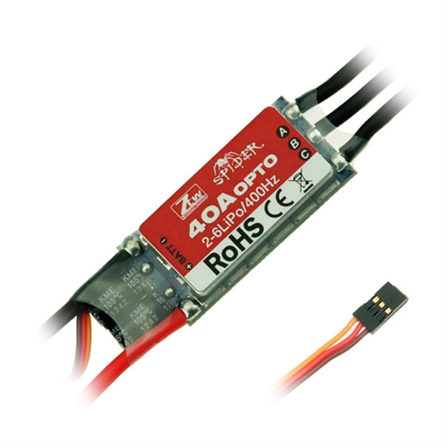 Spider 40A Opto ESC (2-6 Cells)