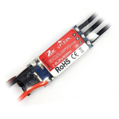 Spider 20A Opto Small ESC 2-6 Cells