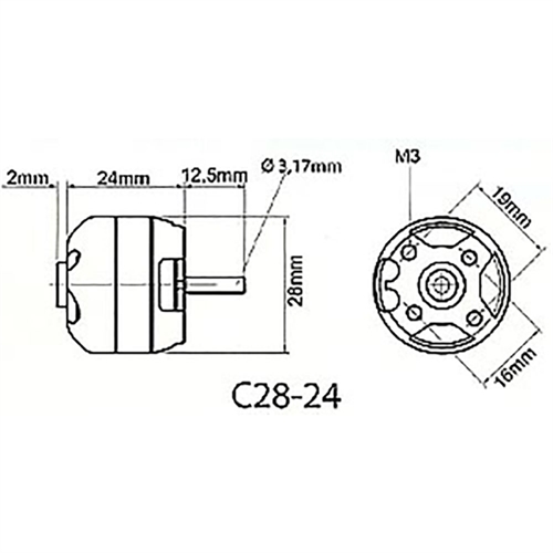 ROXXY BL Outrunner (C28-24-26)