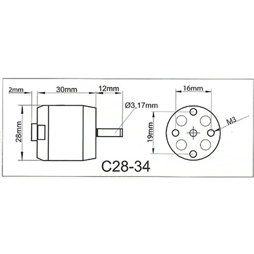 ROXXY BL Outrunner (C28-34-12)