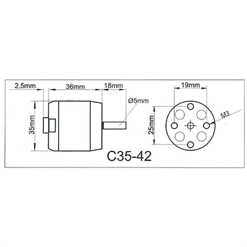 ROXXY BL Outrunner (C35-42-06)