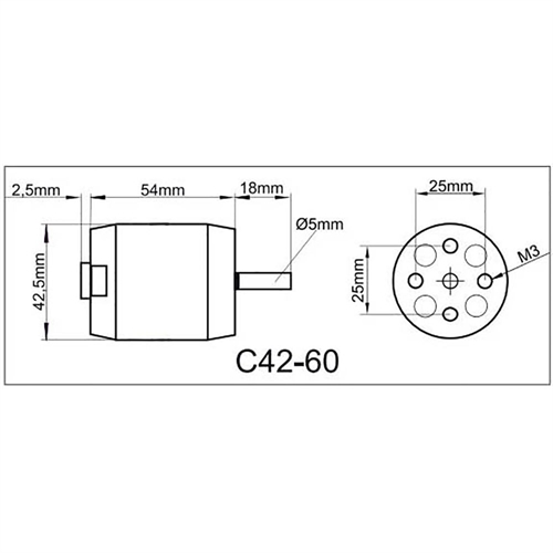 ROXXY BL Outrunner (C42-60-05)