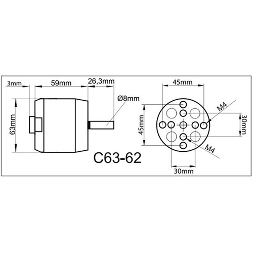 ROXXY BL Outrunner (C63-62-10)