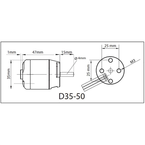 ROXXY BL Outrunner (D35-50-05)