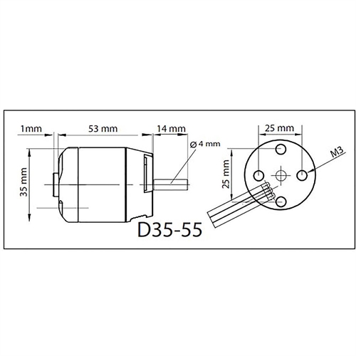 ROXXY BL Outrunner (D35-55-04)