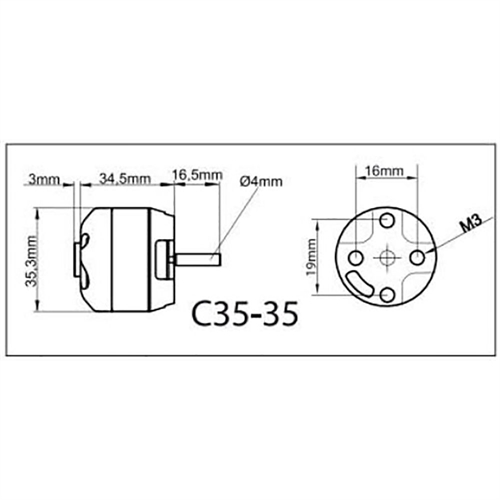 ROXXY BL Outrunner (C35-36-950kV)