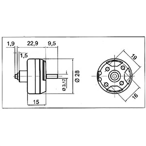 ROXXY BL Outrunner C28-15