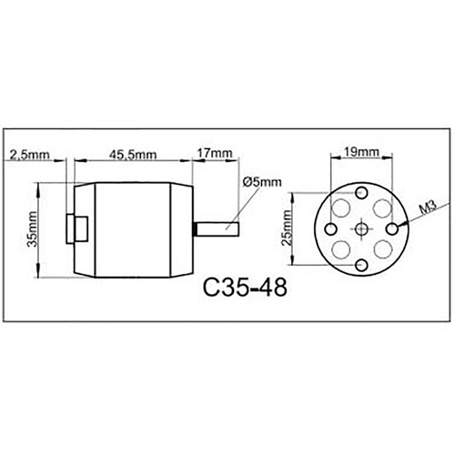ROXXY BL Outrunner C35-48-06