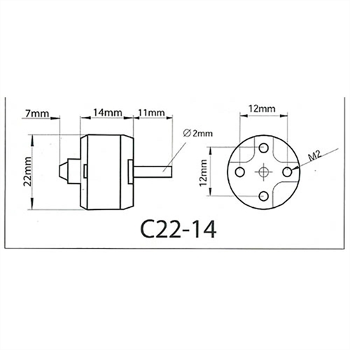 ROXXY BL Outrunner C22-14-25