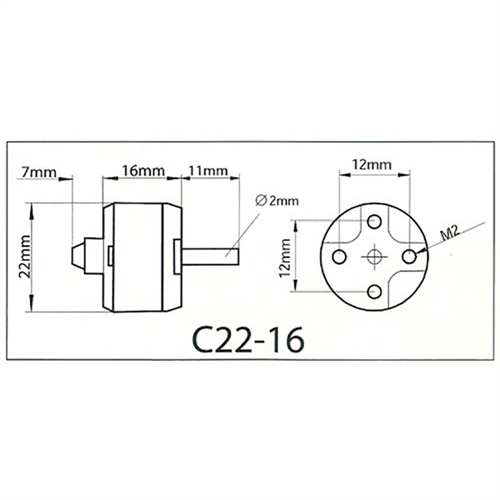 ROXXY BL Outrunner C22-16-18