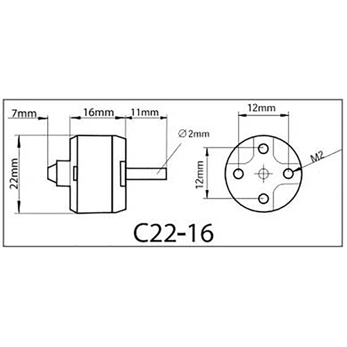 ROXXY BL Outrunner C22-16-55