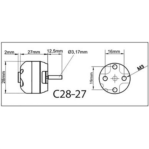 ROXXY BL Outrunner C28-27-26